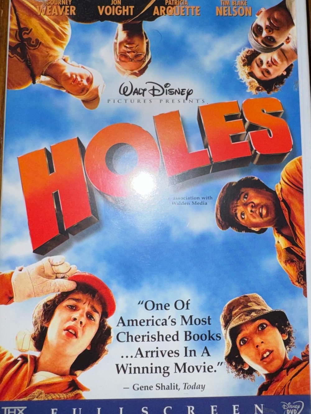 Holes DVD (Disney) – Family Adventure Movie – Sigourney Weaver & Jon Voight